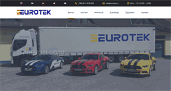 Desktop Screenshot of eurotek.si